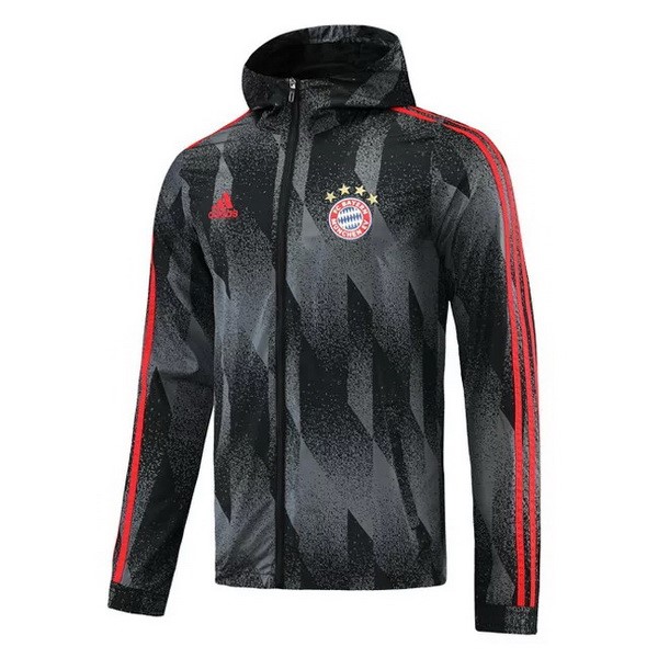 Rompevientos Bayern 2021-2022 Negro Rojo